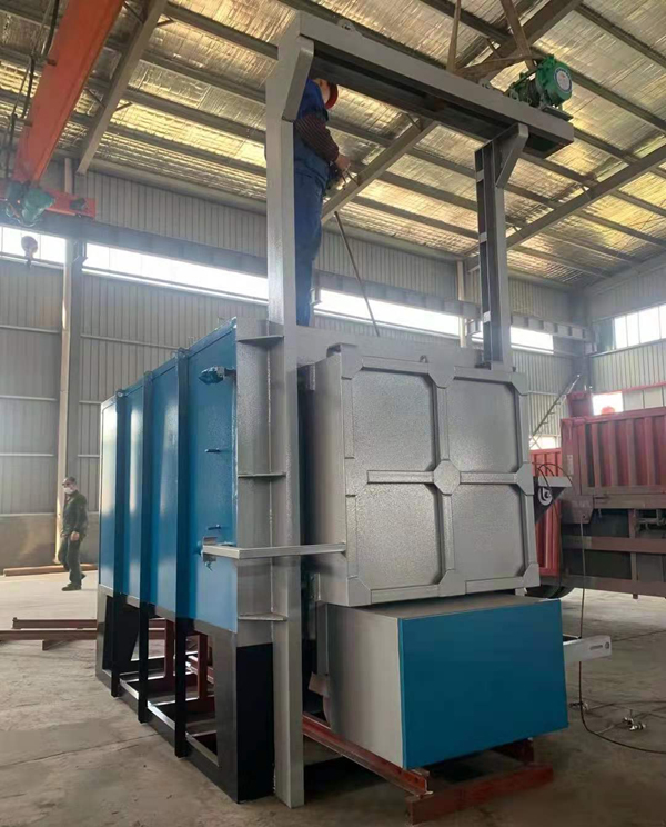 50KW臺(tái)車回火爐發(fā)貨